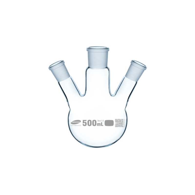 Three - Necked Round Bottom Boiling Flasks