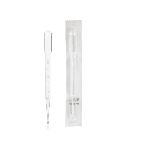 Transfer pipette individual pack, EO sterile