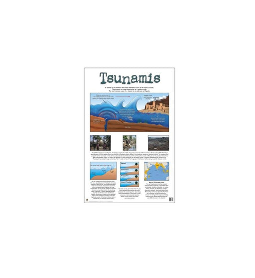 Tsunamis - (Wallchart)