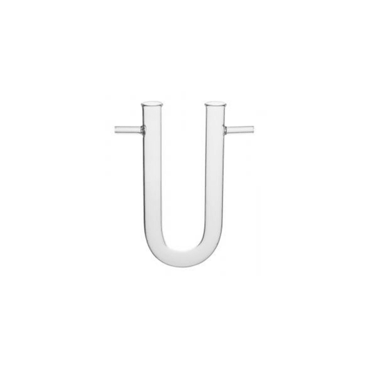 U - shaped drying tube, With Side Arms
