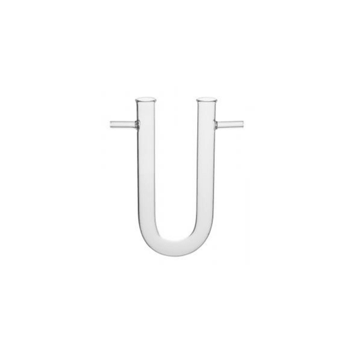 U - shaped drying tube, With Side Arms