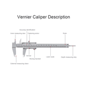 Vernier Caliper 0-150mm Chrome Plating