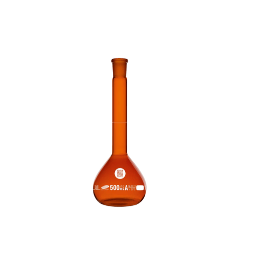 Volumetric Flask Amber Class - A DIN/ISO