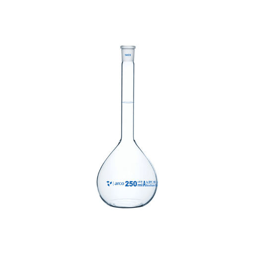 Volumetric Flask Borosilicate Glass - Class A Batch Certificate