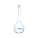 Volumetric Flask Clear Borosilicate Glass - Class 'B', Plastic Stopper