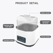 Water Bath - 2L, 150mm Dia. x 105 Deep, Digital Thermostat