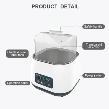 Water Bath - 2L, 150mm Dia. x 105 Deep, Digital Thermostat