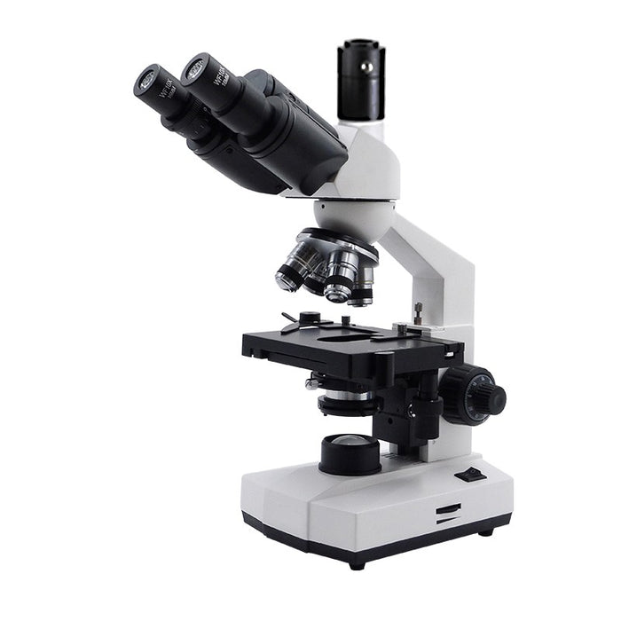 Trinocular Microscope, 1000x Double Layer Stage