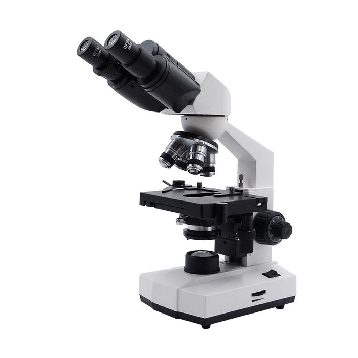 Binocular Microscope, 1000x Double Layer Stage