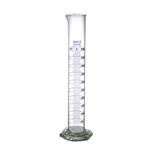 Measuring Cylinder with Hexagonal Base - Class A