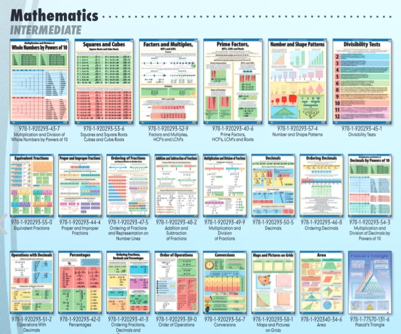 Percentages - Wall Chart