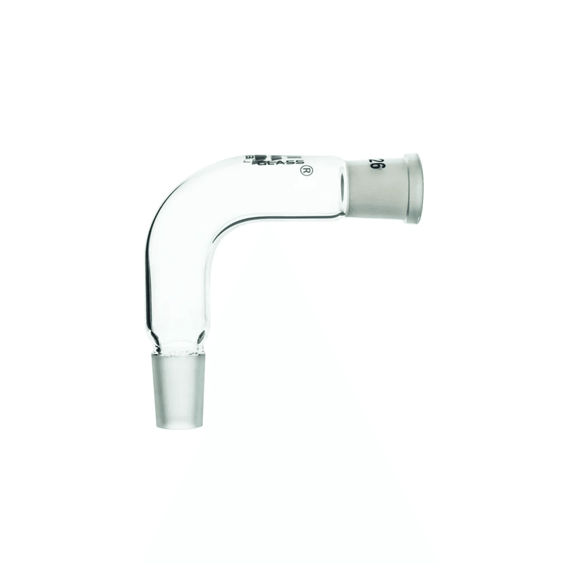 Adapter Receiver Plain Bend, Socket 24/29, Cone 24/29