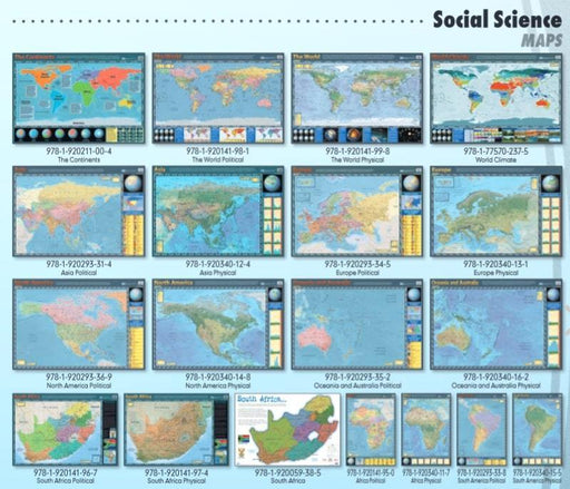 Asia Political - Wall Chart