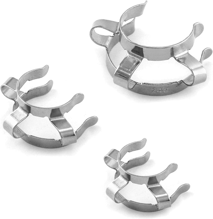 Stainless Steel Keck Clips - Joint Clips