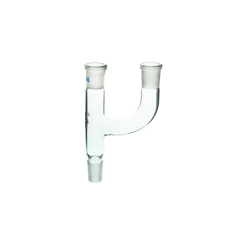 Claisen adapter 3 way borosilicate glass