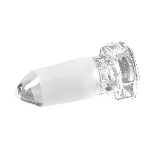Hollow Stopper - Clear Glass