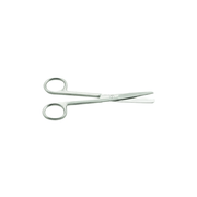 Stainless steel dissecting scissors 125 mm blunt tip for safe classroom dissection