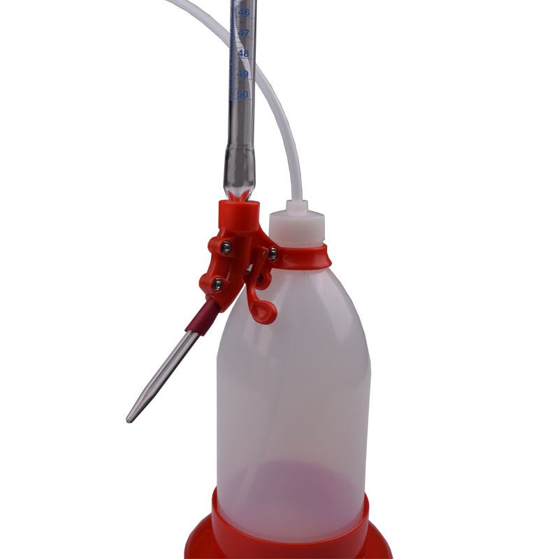 Laboratory burette 50 mL Dr Schilling model made from durable borosilicate glass.