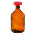 Reagent Bottle - Amber Glass with Plastic Stopper - SmartLabs