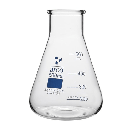 Flask Conical - Wide Neck