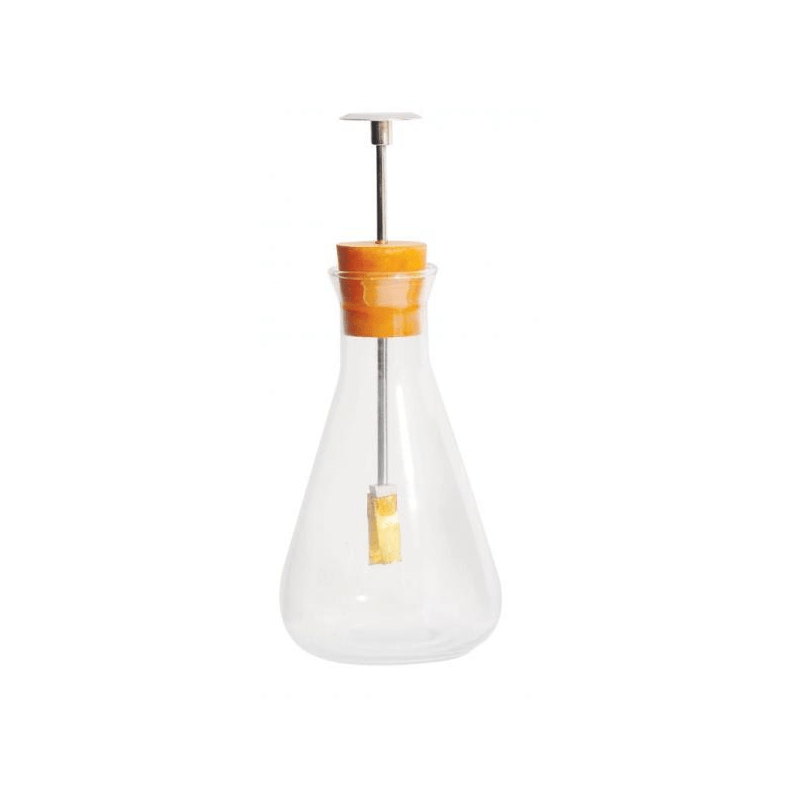 Gold Leaf Electroscope in Flask