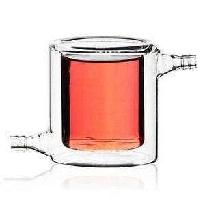 Jacketed Glass Beaker, Double Walled