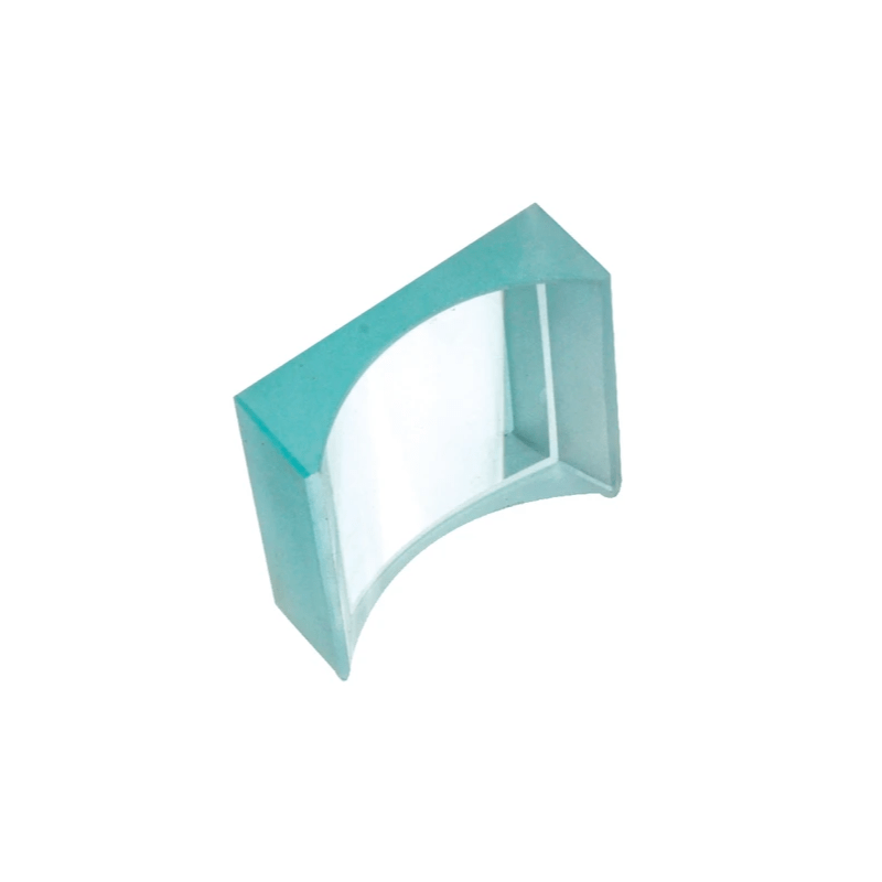 Cylindrical lens for optics experiments focusing light into a straight line