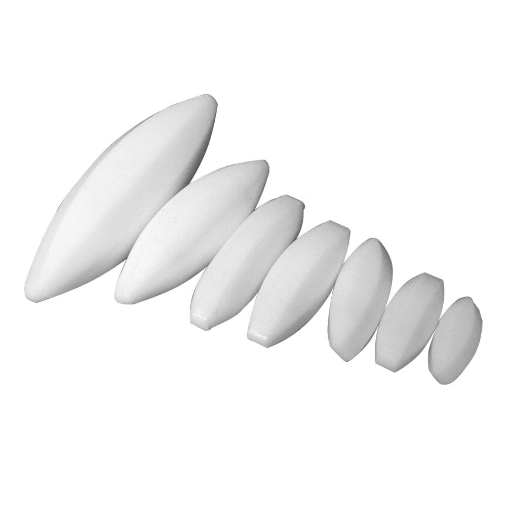 PTFE coated olive magnetic stirrer bars L Series laboratory mixing tools multiple sizes