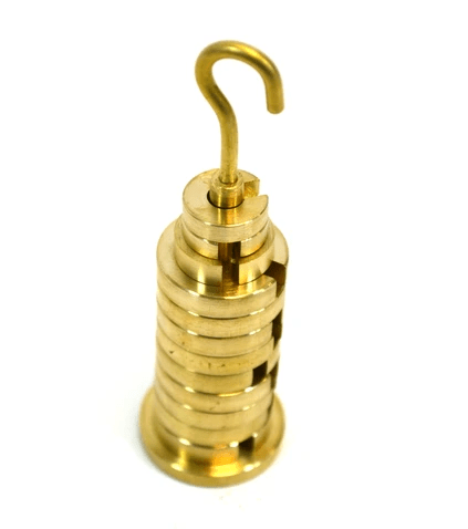 Mass Brass Set Including Hanger