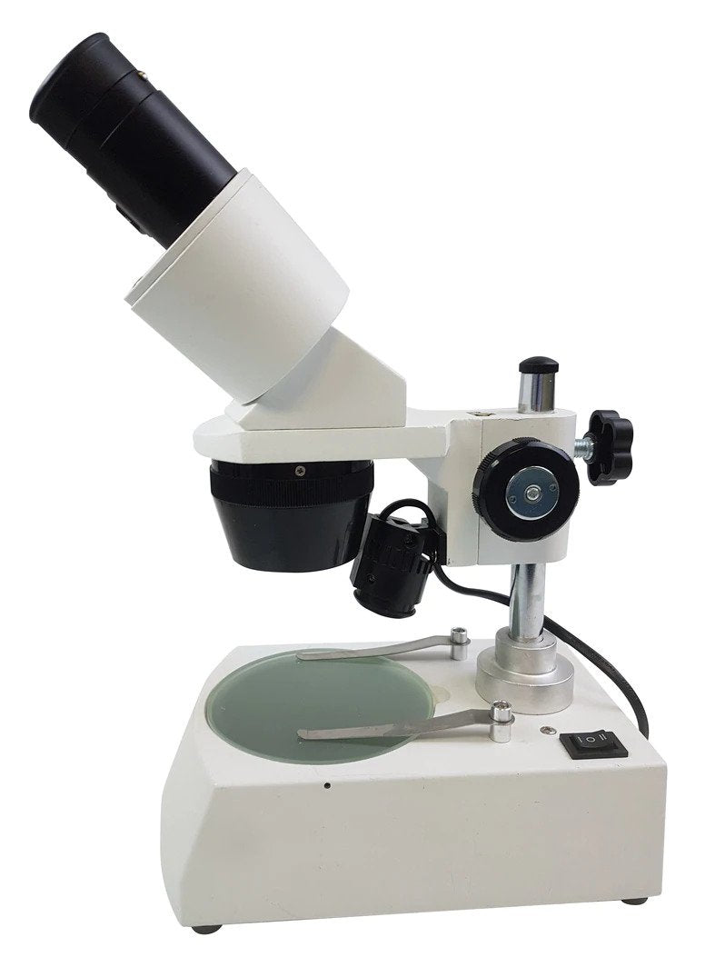 Microscope, Stereo Binocular 10 - 40x, LED