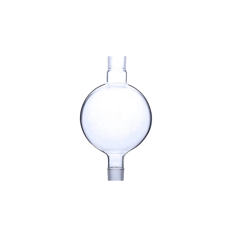 Reservoir flask with glass joint for distillation setup