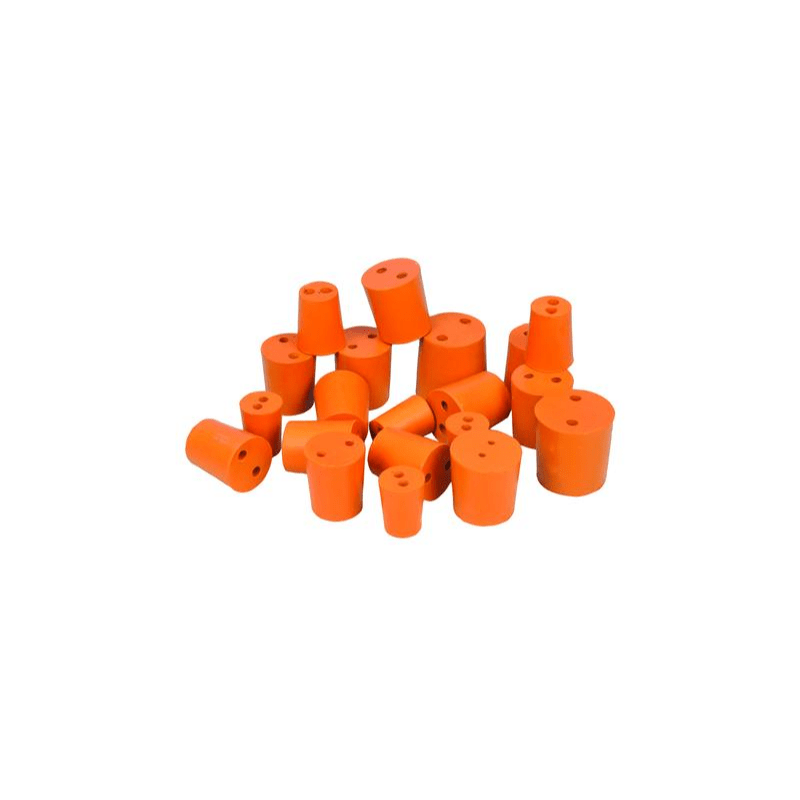 Rubber Stopper 2 Hole
