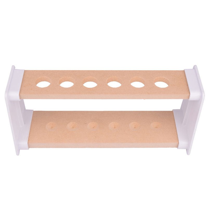 Test Tube Rack 6H x 20mm dia (Wood &amp; Plastic)