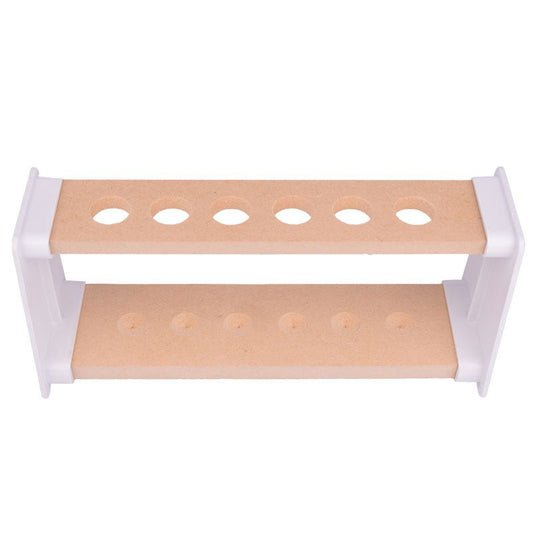 Test Tube Rack 6H x 20mm dia (Wood &amp; Plastic)