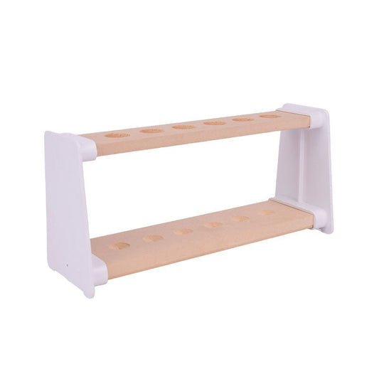 Test Tube Rack 6H x 20mm dia (Wood &amp; Plastic)
