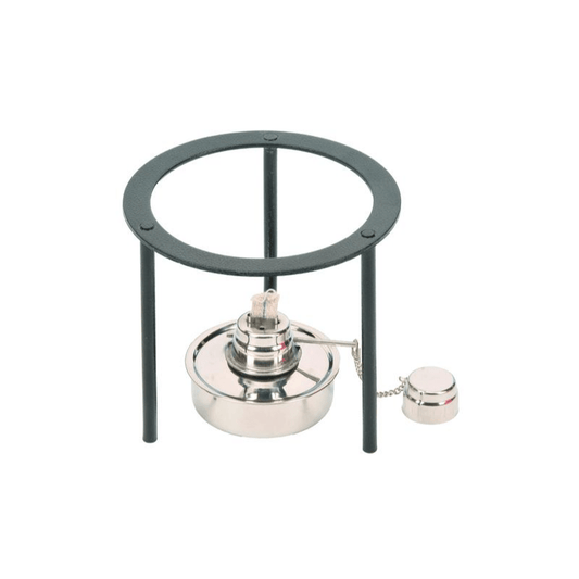 Circular tripod stand for laboratory heating with spirit lamp