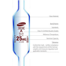 Volumetric Pipette One Mark - Class A
